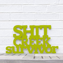 Load image into Gallery viewer, Spunky Fluff Proudly Handmade in South Dakota, USA Small / Pear Green Shit Creek Survivor
