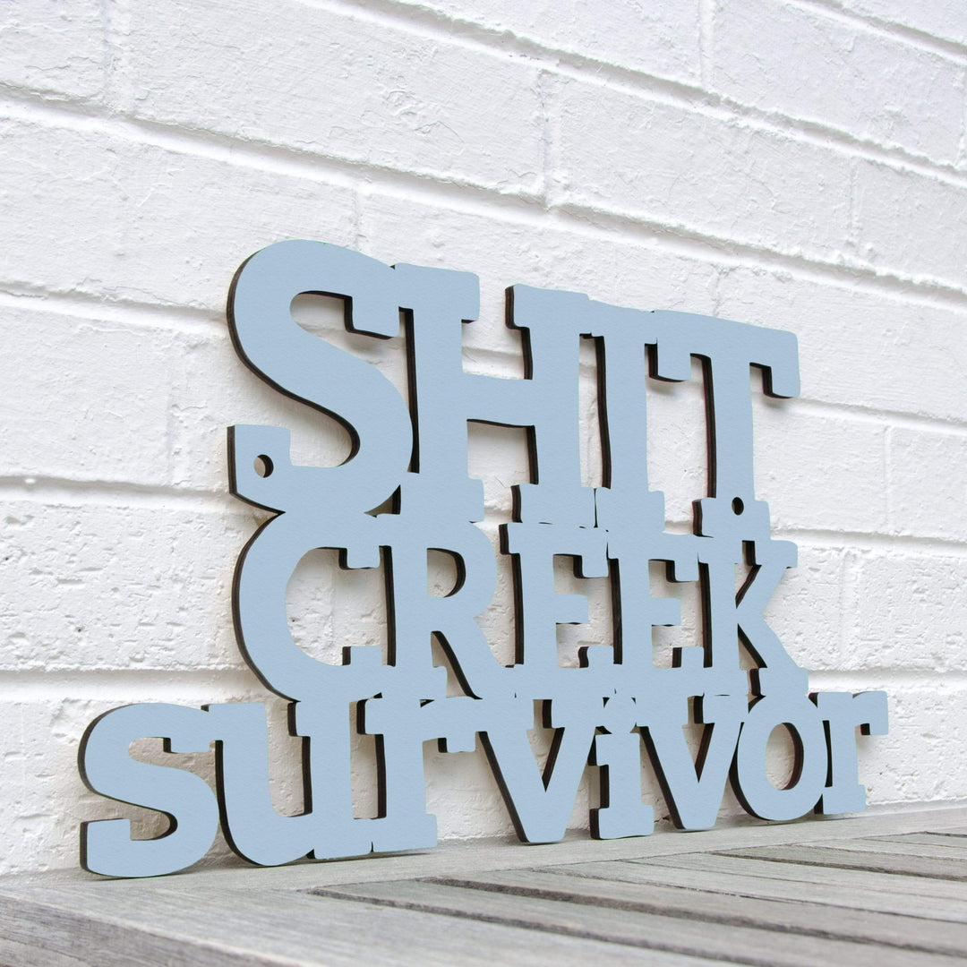 Spunky Fluff Proudly Handmade in South Dakota, USA Small / Powder Shit Creek Survivor