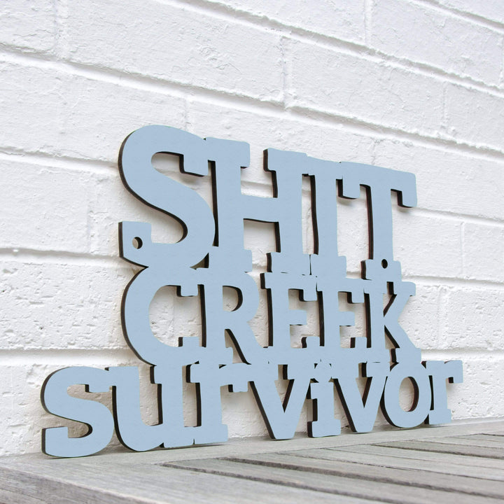 Spunky Fluff Proudly Handmade in South Dakota, USA Small / Powder Shit Creek Survivor