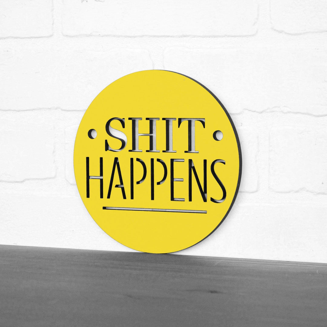 Spunky Fluff Proudly Handmade in South Dakota, USA Shit Happens