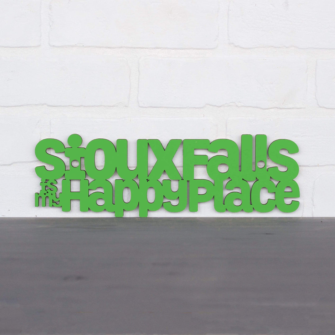 Spunky Fluff Proudly handmade in South Dakota, USA Small / Grass Green Sioux Falls is my Happy Place