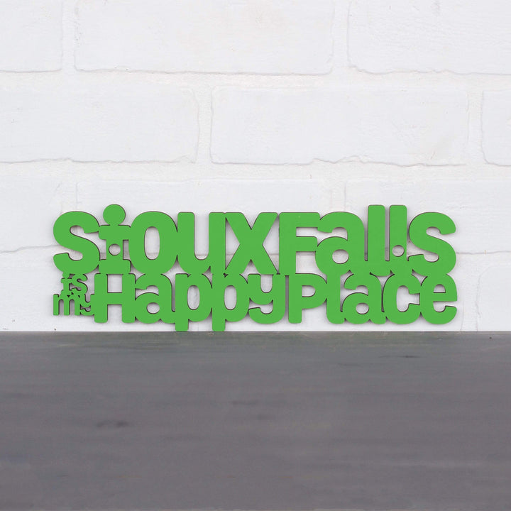 Spunky Fluff Proudly handmade in South Dakota, USA Small / Grass Green Sioux Falls is my Happy Place