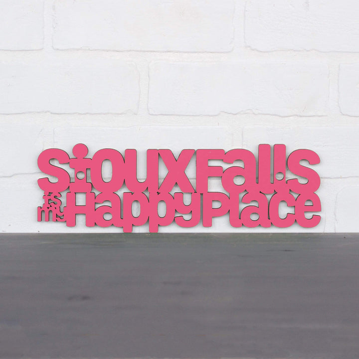 Spunky Fluff Proudly handmade in South Dakota, USA Small / Magenta Sioux Falls is my Happy Place