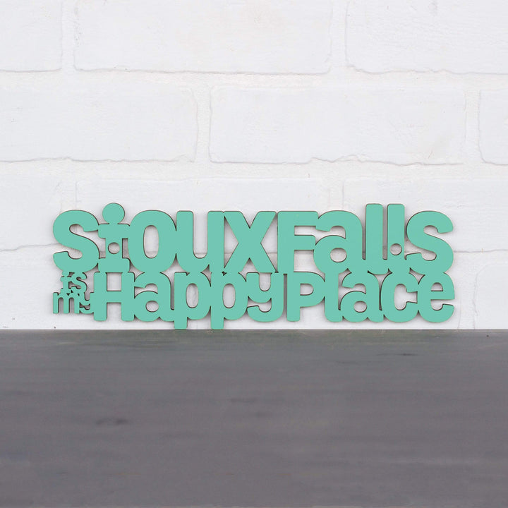 Spunky Fluff Proudly handmade in South Dakota, USA Small / Turquoise Sioux Falls is my Happy Place