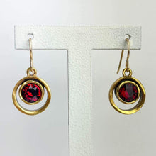 Load image into Gallery viewer, Patricia Locke Proudly Handmade in Illinois, USA Siam Skeeball Earring
