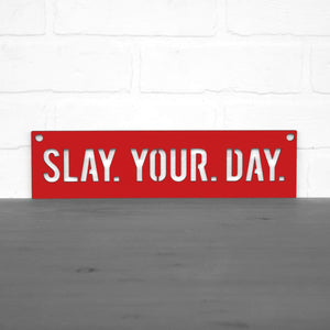 Spunky Fluff Proudly Handmade in South Dakota, USA Small / Red Slay Your Day