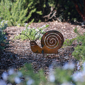 Prairie Dance Proudly Handmade in South Dakota, USA Snail- Garden Stake