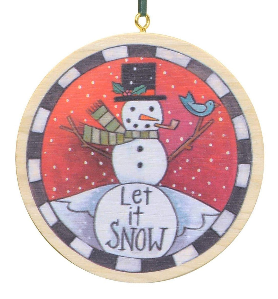 Sticks "Snowfriend" Ornament