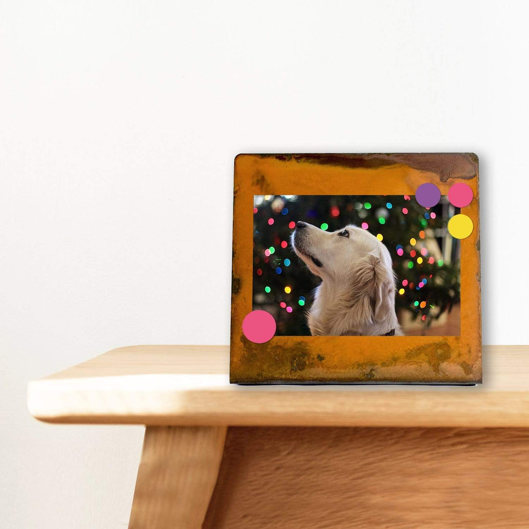 Prairie Dance Proudly Handmade in South Dakota, USA Square Magnetic Frame