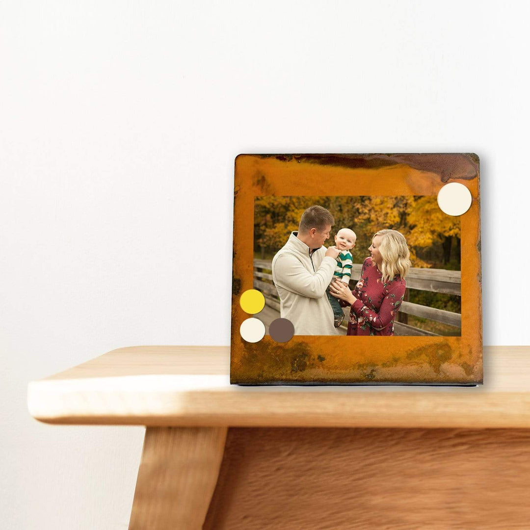 Prairie Dance Proudly Handmade in South Dakota, USA Square Magnetic Frame