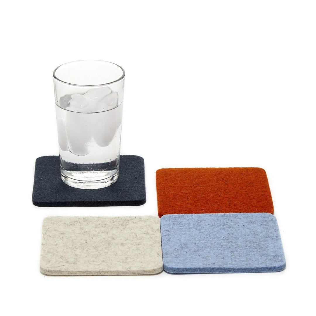 Graf Lantz Kitchen &amp; Bar Dawn Square Multi-Color Coaster 4-Pack