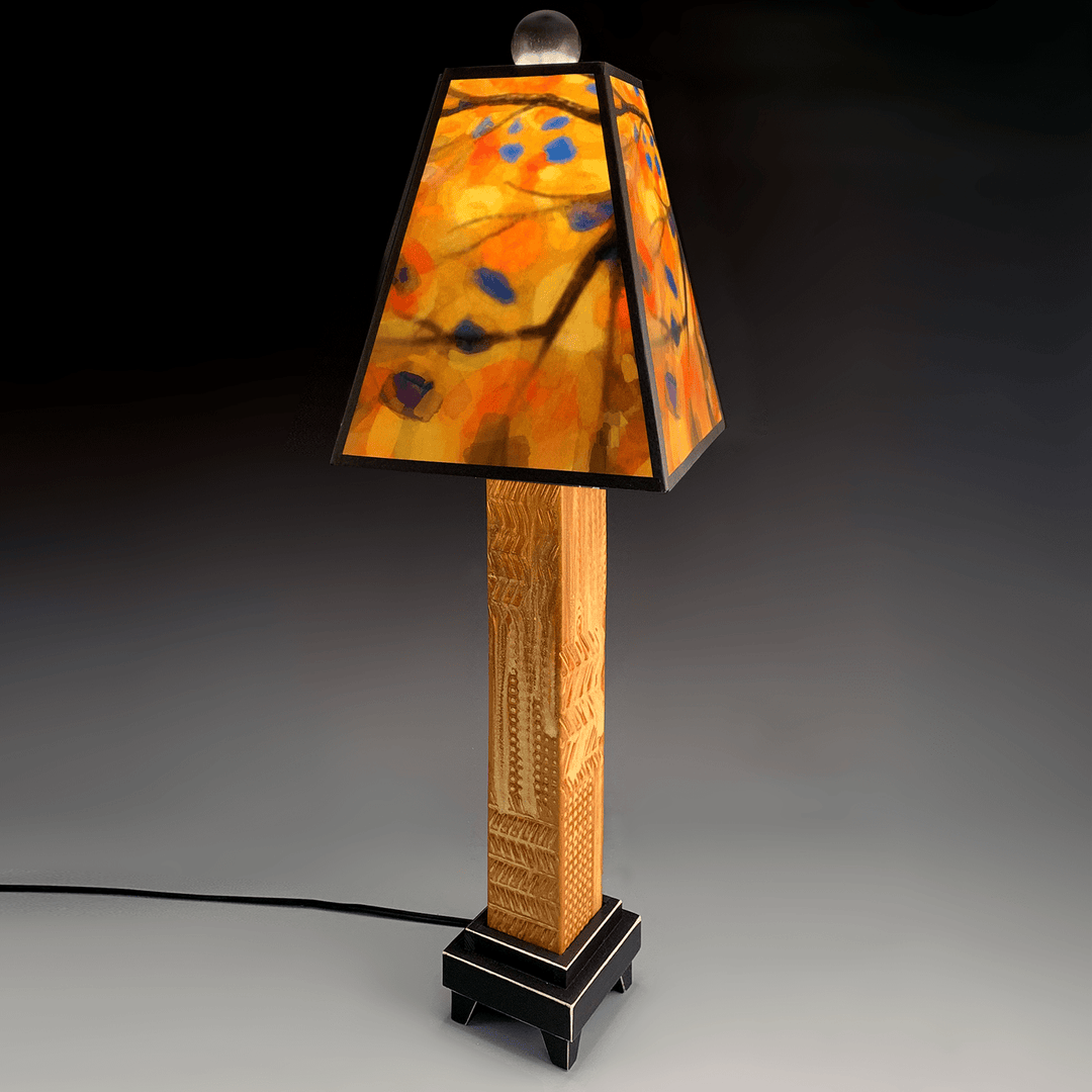Sticks and Steel Misc Default Stained Tree Lamp