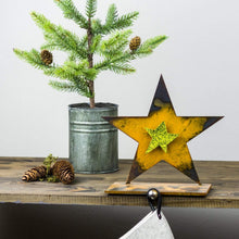 Load image into Gallery viewer, Prairie Dance Proudly Handmade in South Dakota, USA Star-Shaped Stocking Holder
