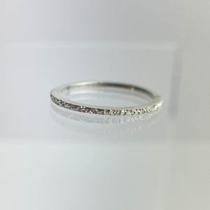 Christina Kober Proudly Handmade in Georgia, USA Sterling Silver Petite Stacker Ring