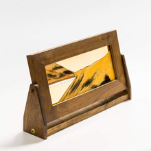Load image into Gallery viewer, Exotic Sands Home Accents Medium Sunset Orange Sand Art in Alder Wood Frame
