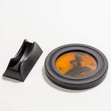 Load image into Gallery viewer, Exotic Sands Home Accents Sunset Orange Sand Art Mini Round
