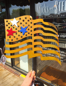 Prairie Dance Proudly Handmade in South Dakota, USA SWAP™ American Flag