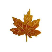 Load image into Gallery viewer, Prairie Dance Proudly Handmade in South Dakota, USA SWAP™ Decorative Fall Maple Leaf
