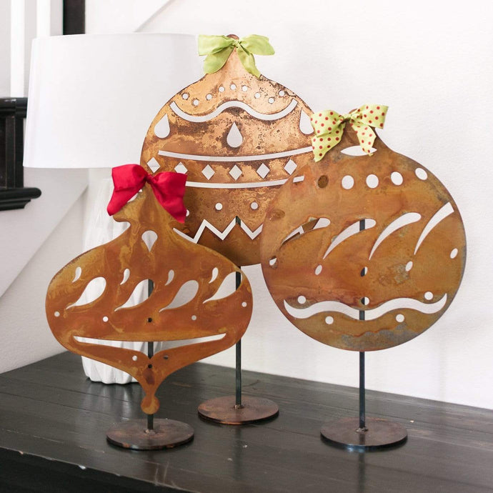 Prairie Dance Proudly Handmade in South Dakota, USA Large / Pear SWAP™ Swirl Ornament