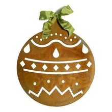 Load image into Gallery viewer, Prairie Dance Proudly Handmade in South Dakota, USA Large / Pear SWAP™ Zig-Zag Ornament
