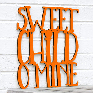 Spunky Fluff Proudly Handmade in South Dakota, USA Medium / Orange Sweet Child O Mine