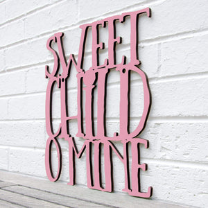 Spunky Fluff Proudly Handmade in South Dakota, USA Medium / Pink Sweet Child O Mine