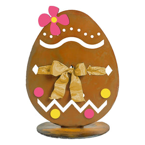 Prairie Dance Proudly Handmade in South Dakota, USA Tabletop "Diamonds" Easter Egg