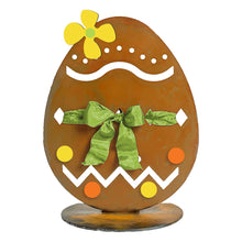 Load image into Gallery viewer, Prairie Dance Proudly Handmade in South Dakota, USA Pear Tabletop &quot;Diamonds&quot; Easter Egg
