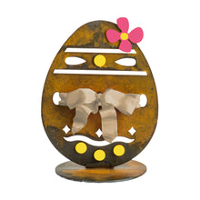 Load image into Gallery viewer, Prairie Dance Proudly Handmade in South Dakota, USA Cream Tabletop &quot;Ovals&quot; Easter Egg
