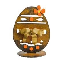 Load image into Gallery viewer, Prairie Dance Proudly Handmade in South Dakota, USA Gold Tabletop &quot;Ovals&quot; Easter Egg
