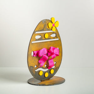 Prairie Dance Proudly Handmade in South Dakota, USA Tabletop "Ovals" Easter Egg