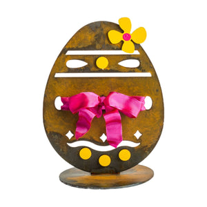 Prairie Dance Proudly Handmade in South Dakota, USA Tabletop "Ovals" Easter Egg
