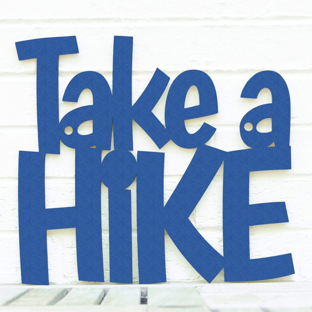 Spunky Fluff Proudly Handmade in South Dakota, USA Small / Cobalt Blue Take A Hike