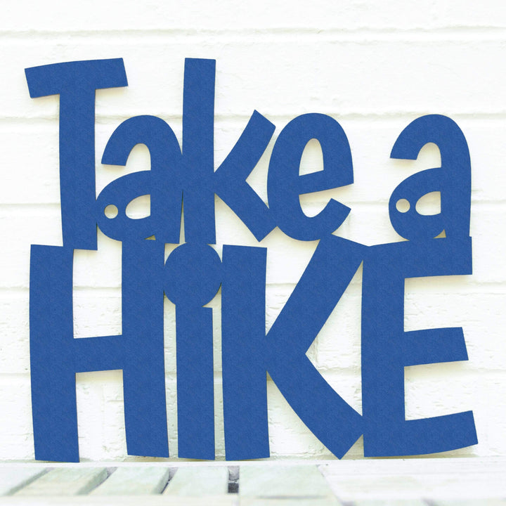 Spunky Fluff Proudly Handmade in South Dakota, USA Small / Cobalt Blue Take A Hike