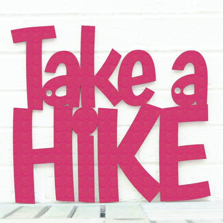 Spunky Fluff Proudly Handmade in South Dakota, USA Small / Magenta Take A Hike