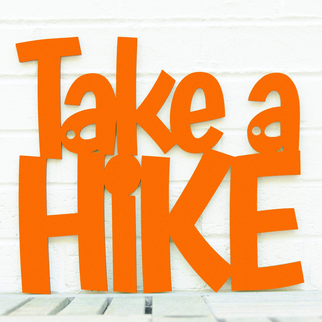 Spunky Fluff Proudly Handmade in South Dakota, USA Small / Orange Take A Hike
