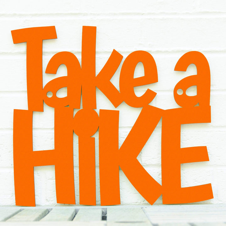 Spunky Fluff Proudly Handmade in South Dakota, USA Small / Orange Take A Hike