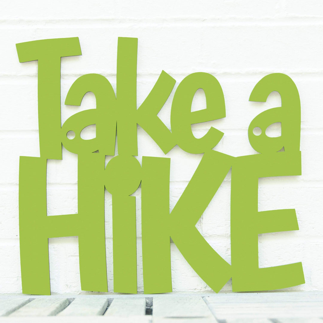 Spunky Fluff Proudly Handmade in South Dakota, USA Small / Pear Green Take A Hike