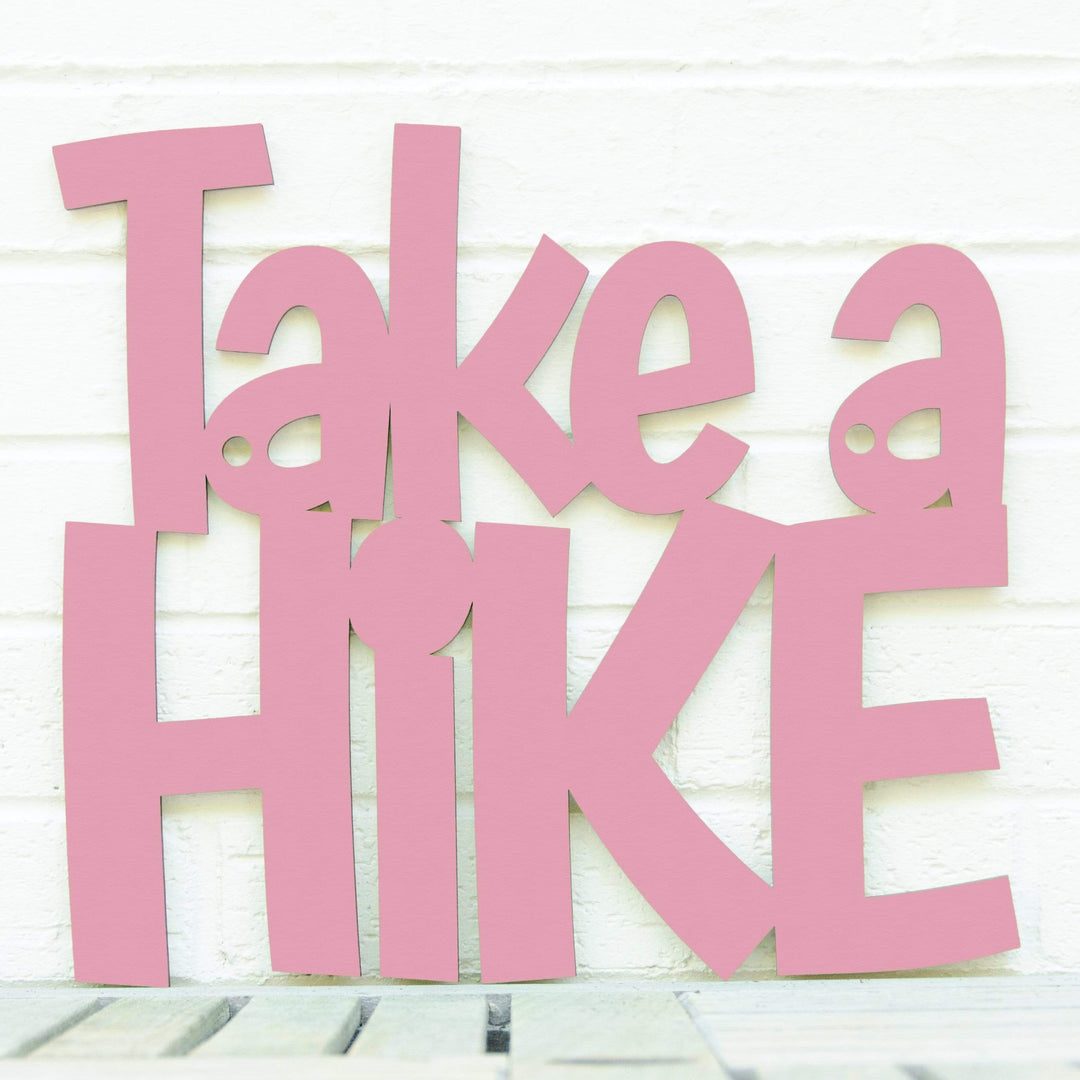 Spunky Fluff Proudly Handmade in South Dakota, USA Small / Pink Take A Hike