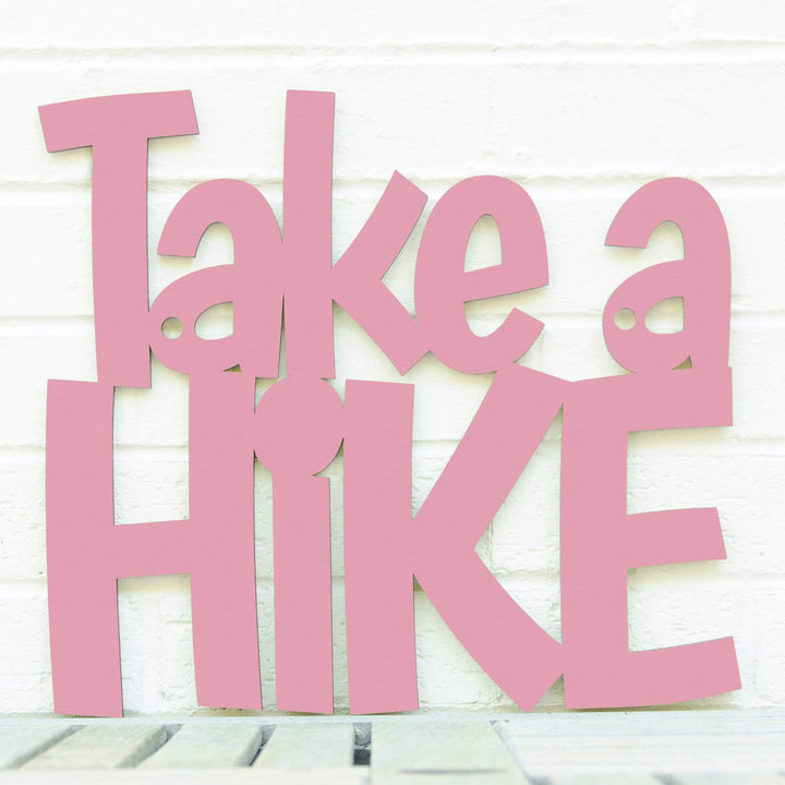 Spunky Fluff Proudly Handmade in South Dakota, USA Small / Pink Take A Hike