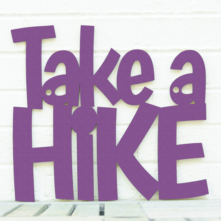 Spunky Fluff Proudly Handmade in South Dakota, USA Small / Purple Take A Hike