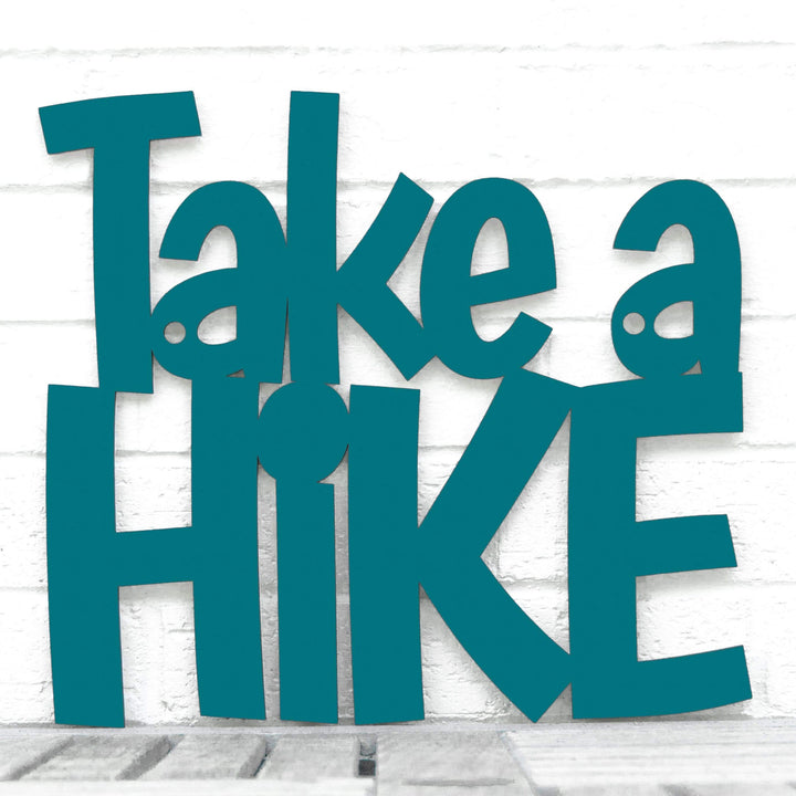 Spunky Fluff Proudly Handmade in South Dakota, USA Small / Teal Take A Hike