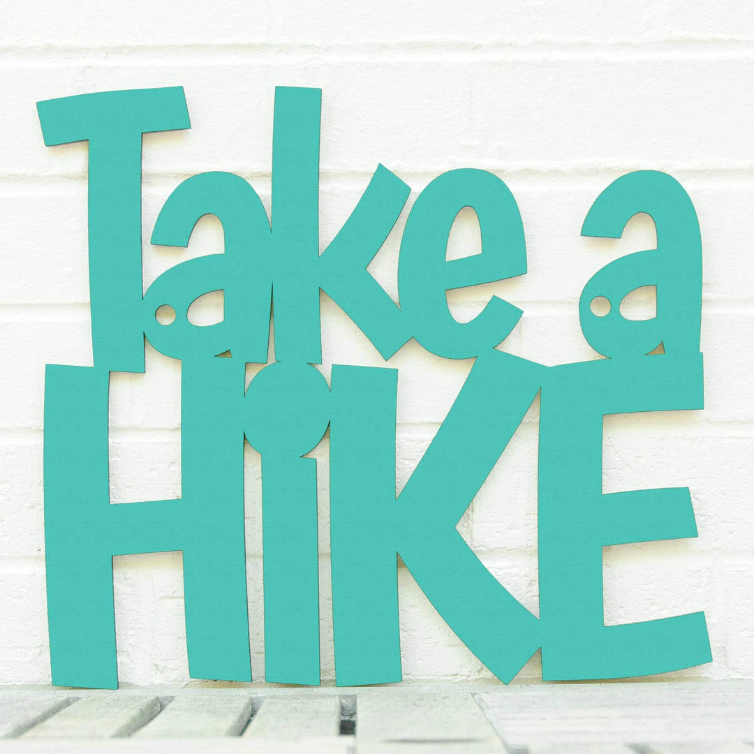 Spunky Fluff Proudly Handmade in South Dakota, USA Small / Turquoise Take A Hike