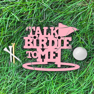 Spunky Fluff Proudly Handmade in South Dakota, USA Small / Pink Talk Birdie To Me