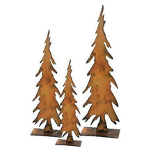 Load image into Gallery viewer, Prairie Dance Proudly Handmade in South Dakota, USA Tall Rusted Steel Pencil Tree Collection
