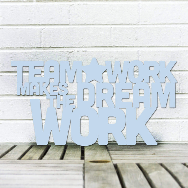 Spunky Fluff Proudly Handmade in South Dakota, USA Medium / Powder Teamwork Makes the Dream Work