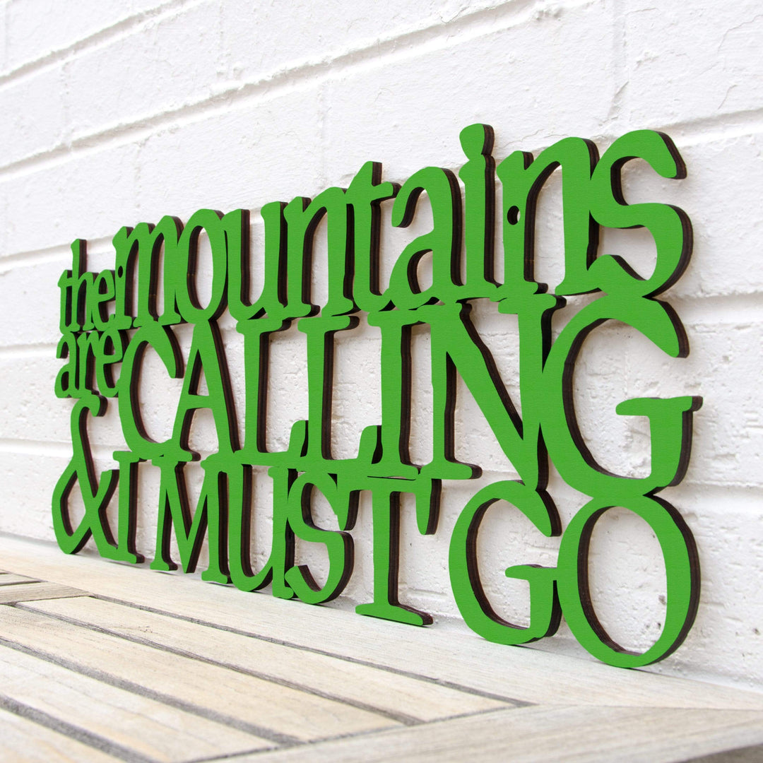 Spunky Fluff Proudly Handmade in South Dakota, USA The Mountains are Calling and I Must Go