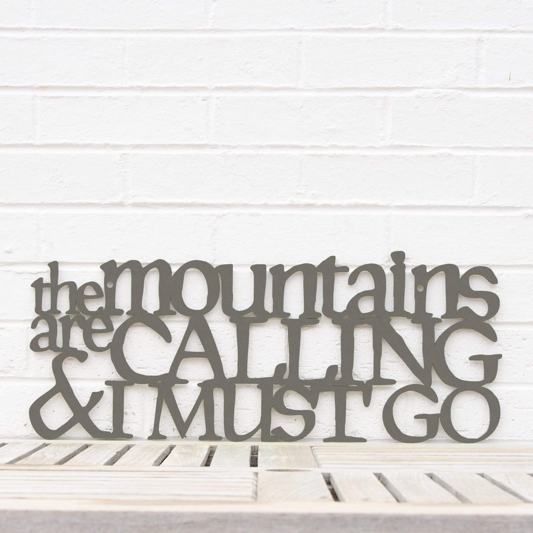 Spunky Fluff Proudly Handmade in South Dakota, USA The Mountains are Calling and I Must Go