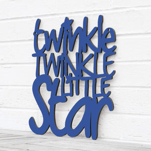 Spunky Fluff Proudly Handmade in South Dakota, USA Large / Cobalt Blue Twinkle Twinkle Little Star