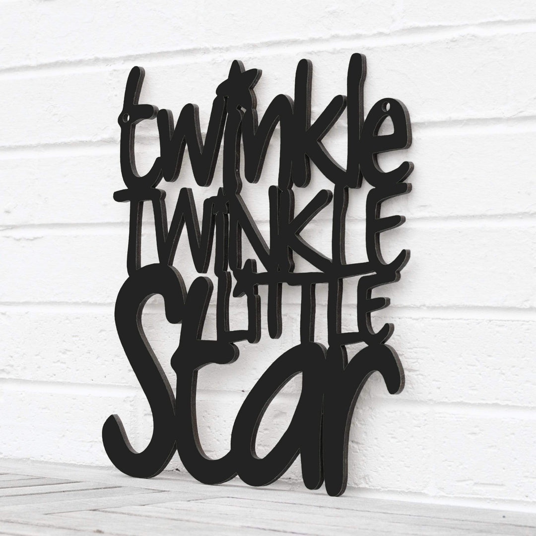 Spunky Fluff Proudly Handmade in South Dakota, USA Medium / Black Twinkle Twinkle Little Star